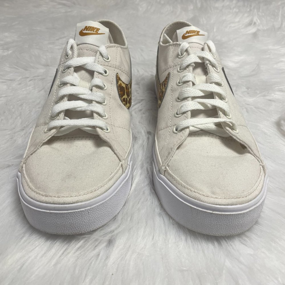 Nike Court Legacy Next Nature Low Mens Shoes White Gold DH3161-105 VNDS Size 9.5 - Picture 4 of 7